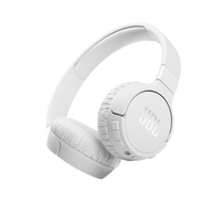 JBL Tune 660NC - White - Wireless, on-ear, active noise-cancelling headphones. - Hero